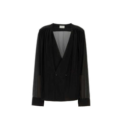 Camisa de seda Saint Laurent