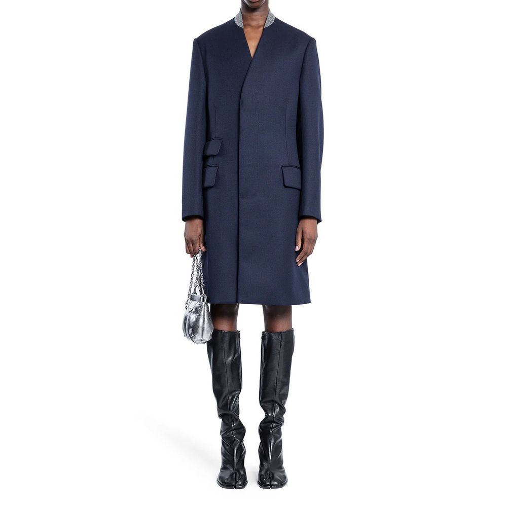 Casaco de lã para cavalaria Maison Margiela