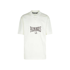 Polo com logotipo do Palm Angels College