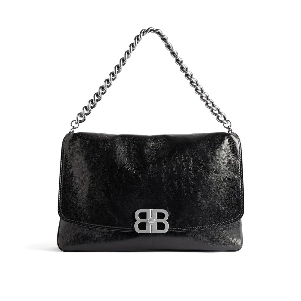 Bolsa de ombro grande BB macia da Balenciaga