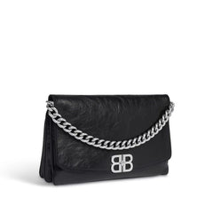 Bolsa de ombro grande BB macia da Balenciaga