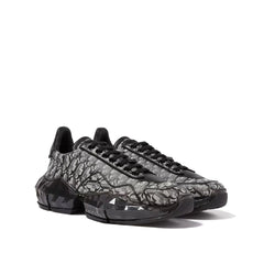 Tênis Jimmy Choo Diamond JC Monogram Couro Glitter