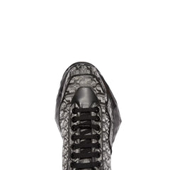 Tênis Jimmy Choo Diamond JC Monogram Couro Glitter