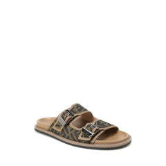 Sandálias Fendi FF Flat