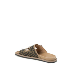 Sandálias Fendi FF Flat