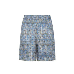 Shorts de seda estampados Fendi