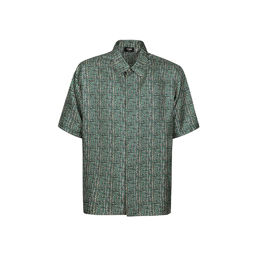 Camisa de seda Fendi