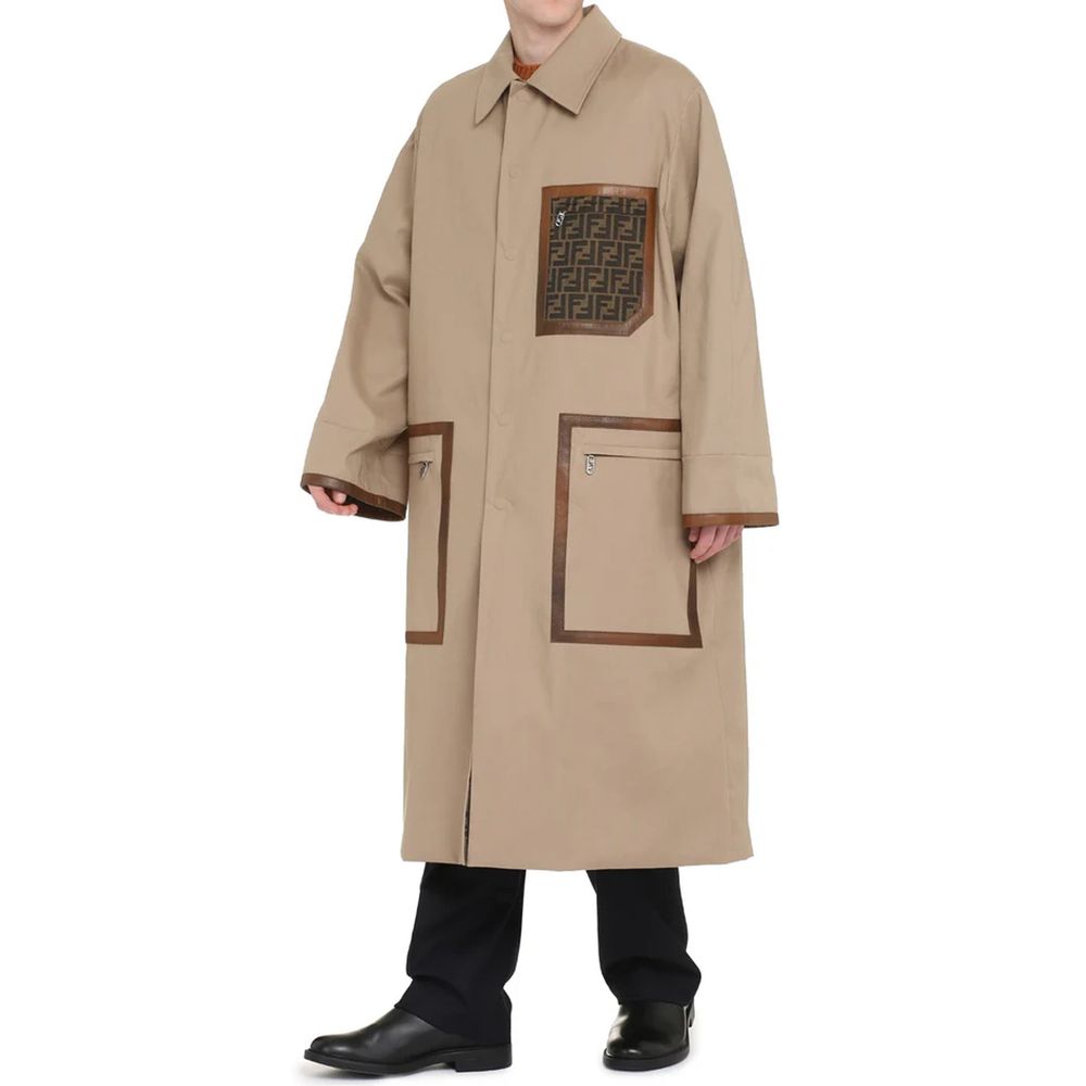 Sobretudo reversível Fendi