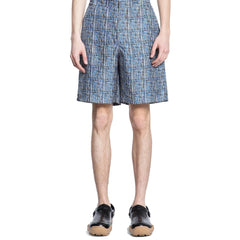 Shorts de seda estampados Fendi