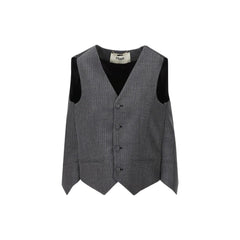 Fendi Listrado Colete Top