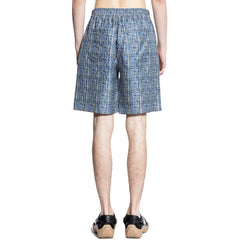 Shorts de seda estampados Fendi