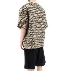 Camiseta de gola redonda Valentino Iconographe