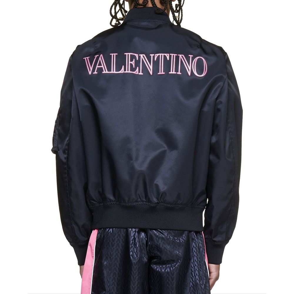Jaqueta bomber Valentino estampada Neon Universe