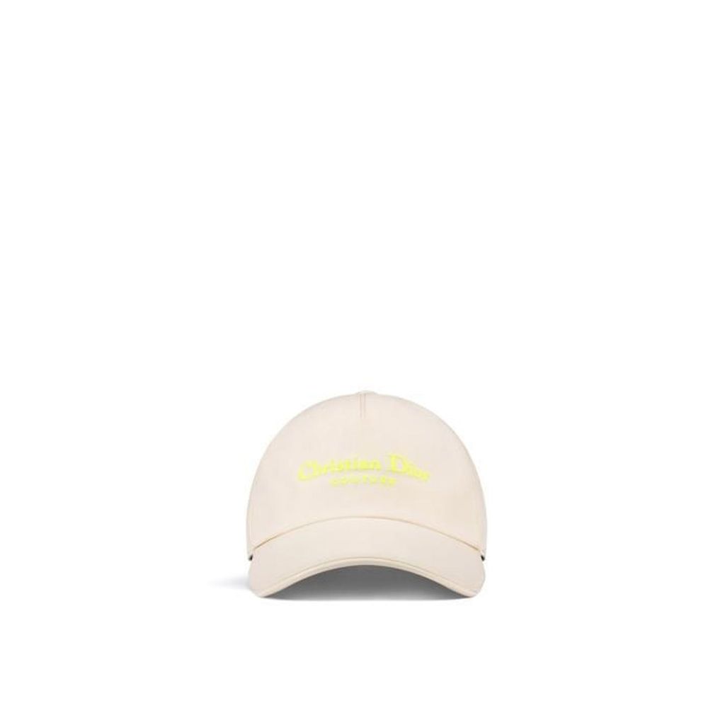 Chapéu com logotipo de algodão Dior