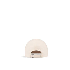 Chapéu com logotipo de algodão Dior