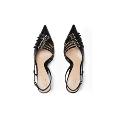 Sapatos Gucci de Couro com Fivela
