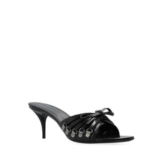 Sandálias de couro Balenciaga Cagole 70