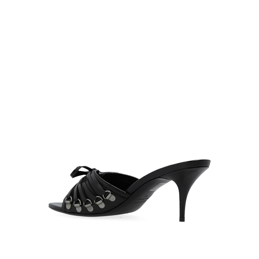 Sandálias de couro Balenciaga Cagole 70