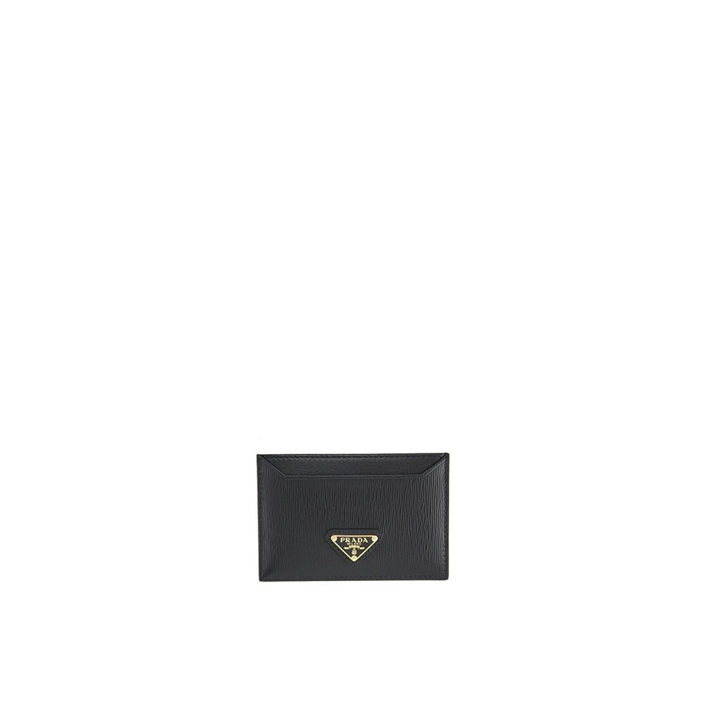 Porta-moedas Prada em Couro
