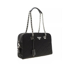 Bolsa de ombro Prada em nylon acolchoado