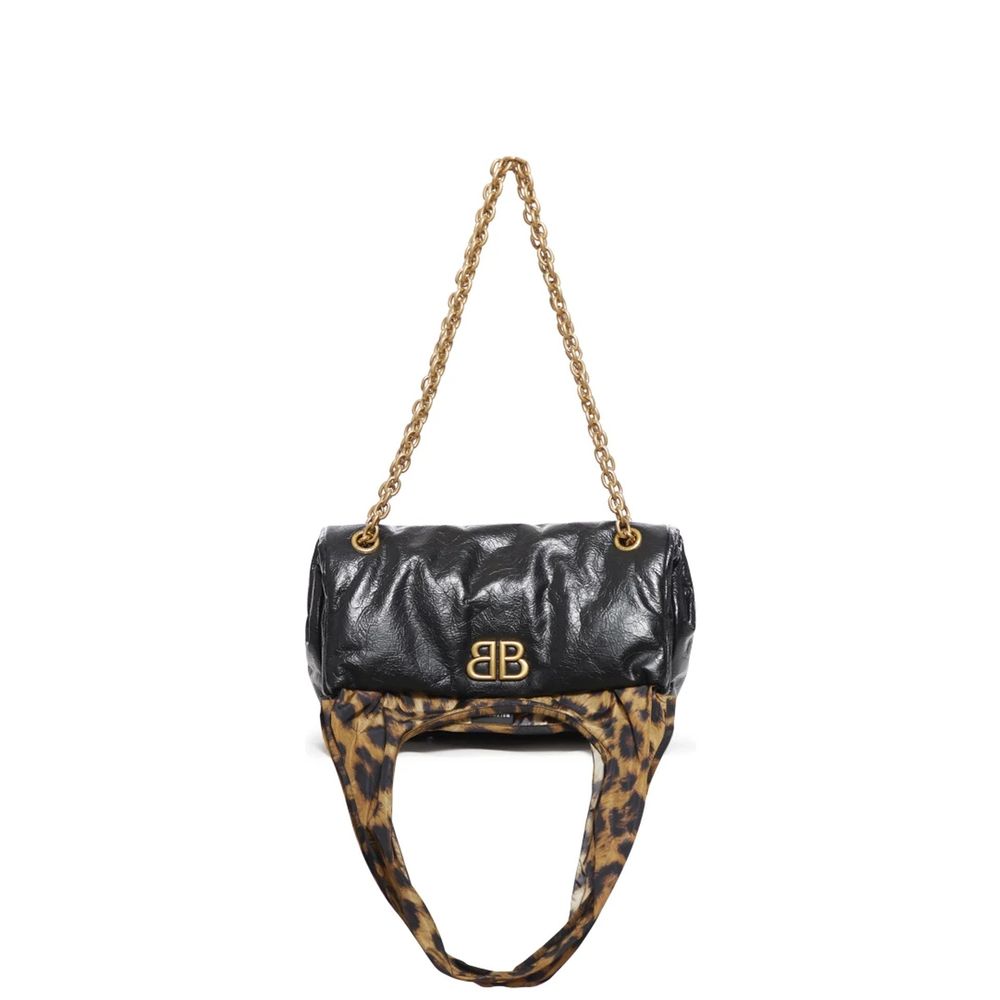 Balenciaga Monaco - Bolsa de ombro tipo balde