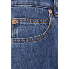 Calça jeans Valentino perna larga