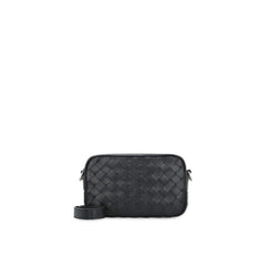 Bolsa de couro para mini câmera Bottega Veneta