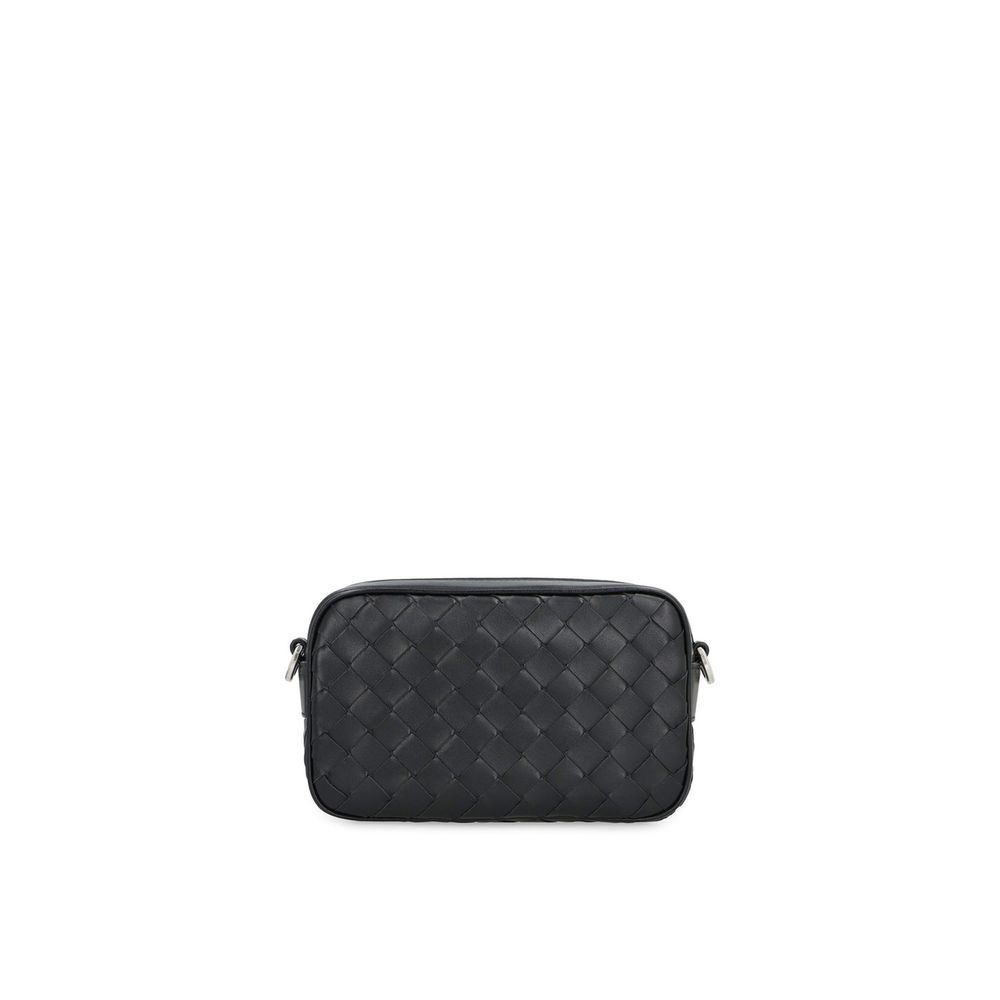 Bolsa de couro para mini câmera Bottega Veneta