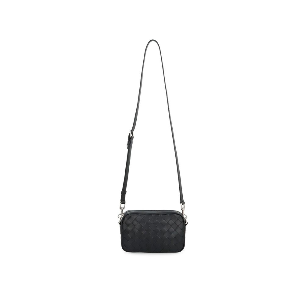 Bolsa de couro para mini câmera Bottega Veneta