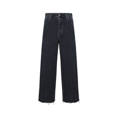 Calça jeans larga Gucci