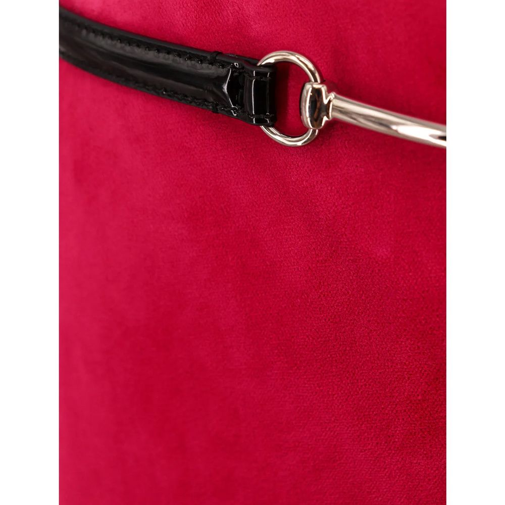 Saia midi Gucci Velvet Bloom