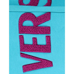 Moletom com logotipo de algodão Versace
