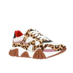 Tênis Versace Squalo Leopard