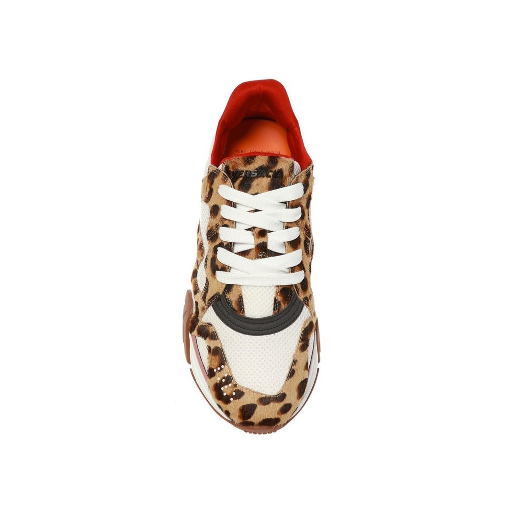 Tênis Versace Squalo Leopard