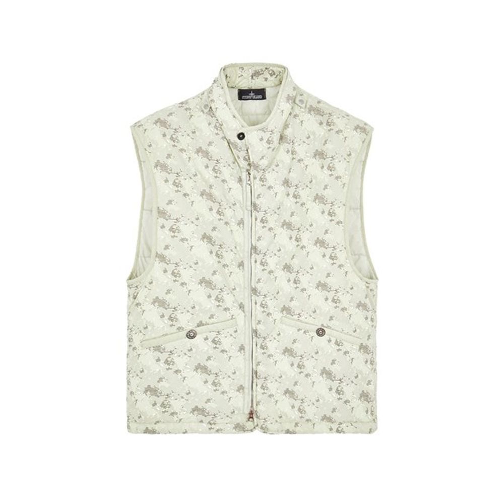 Colete escovado estampado Stone Island
