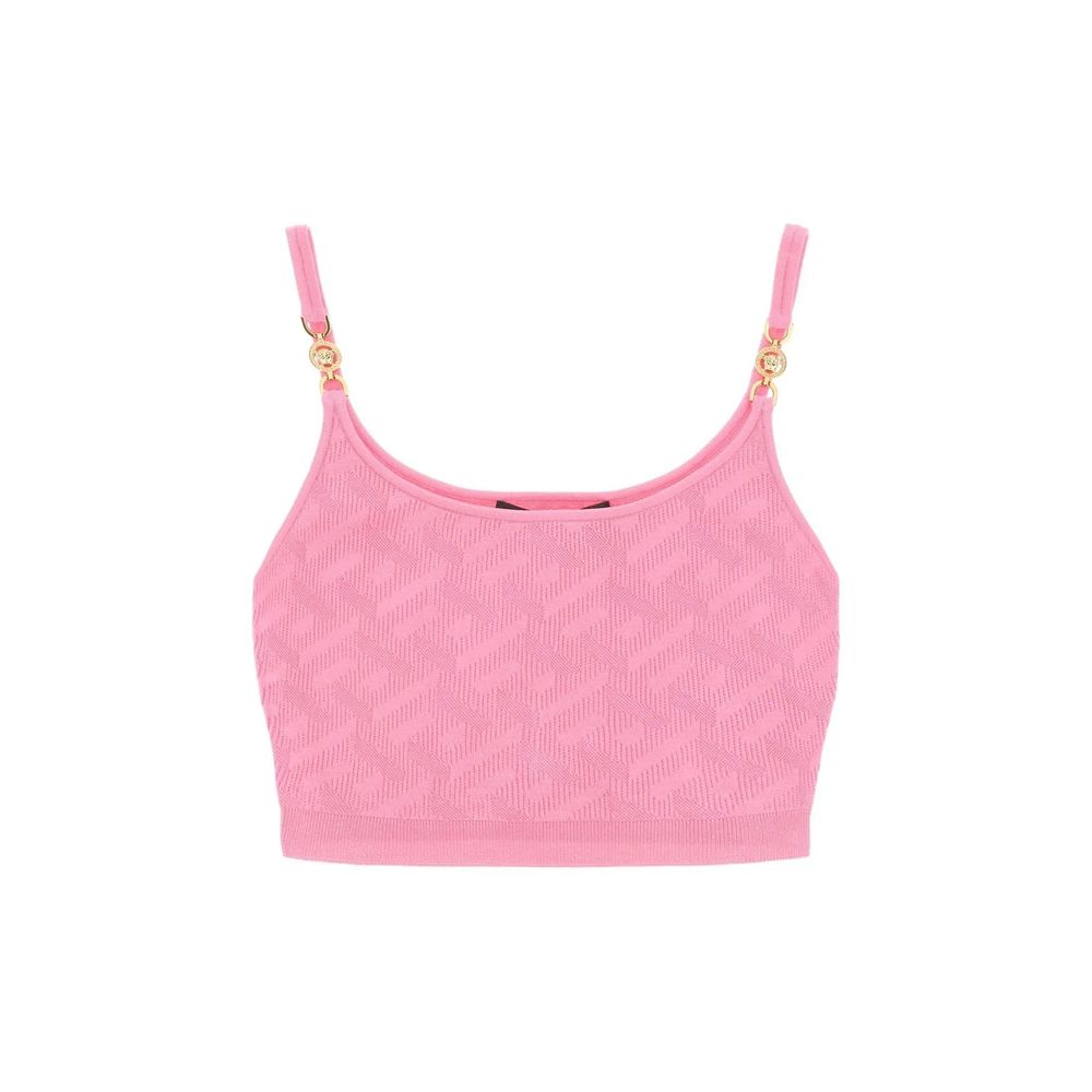 Top curto Versace La Greca