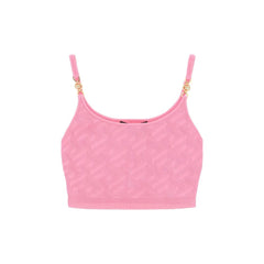 Top curto Versace La Greca