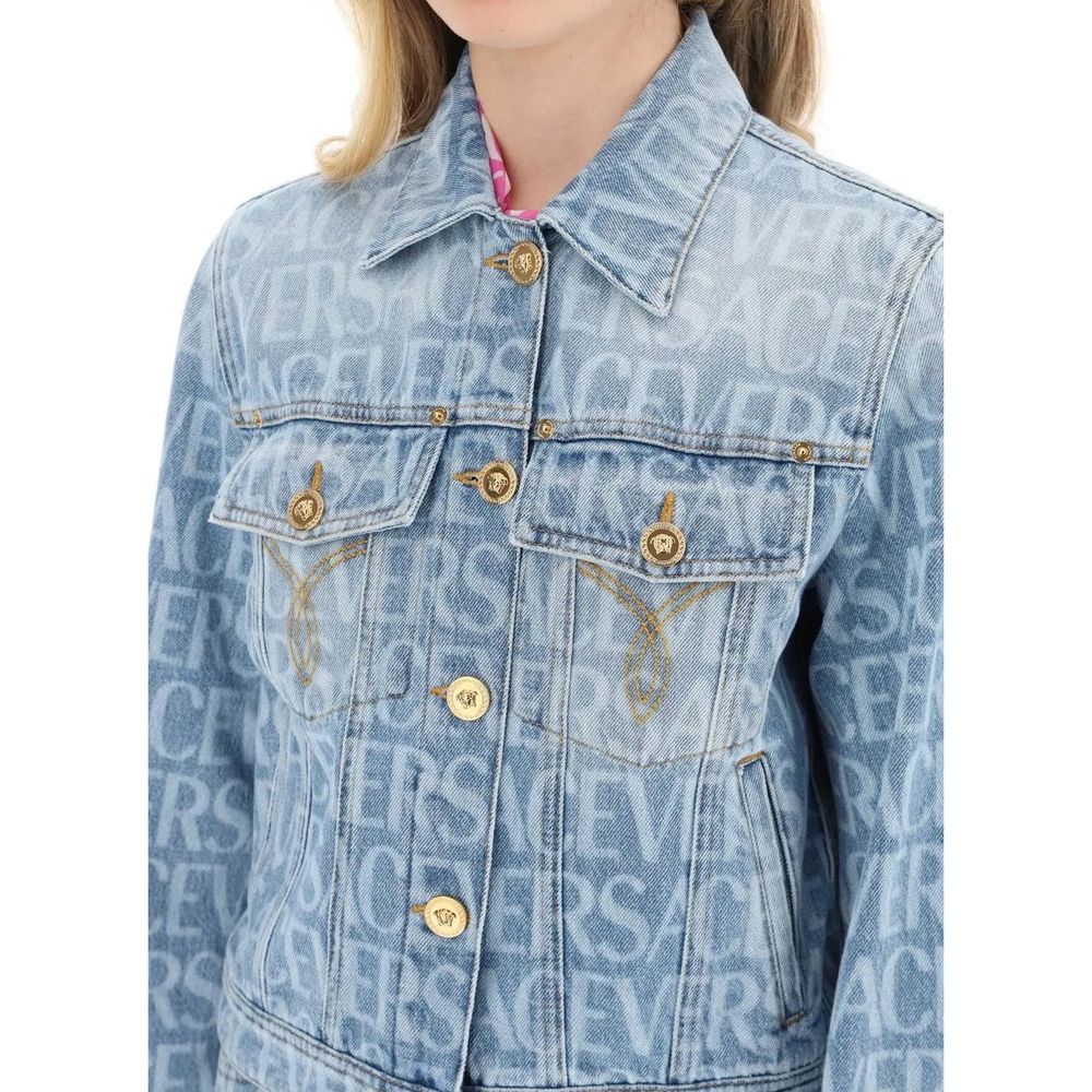 Jaqueta jeans Versace