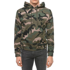 Moletom com capuz e estampa camuflada Valentino