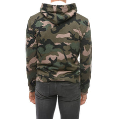 Moletom com capuz e estampa camuflada Valentino