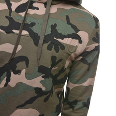 Moletom com capuz e estampa camuflada Valentino