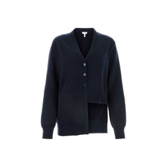 Cardigan de cashmere assimétrico da Loewe