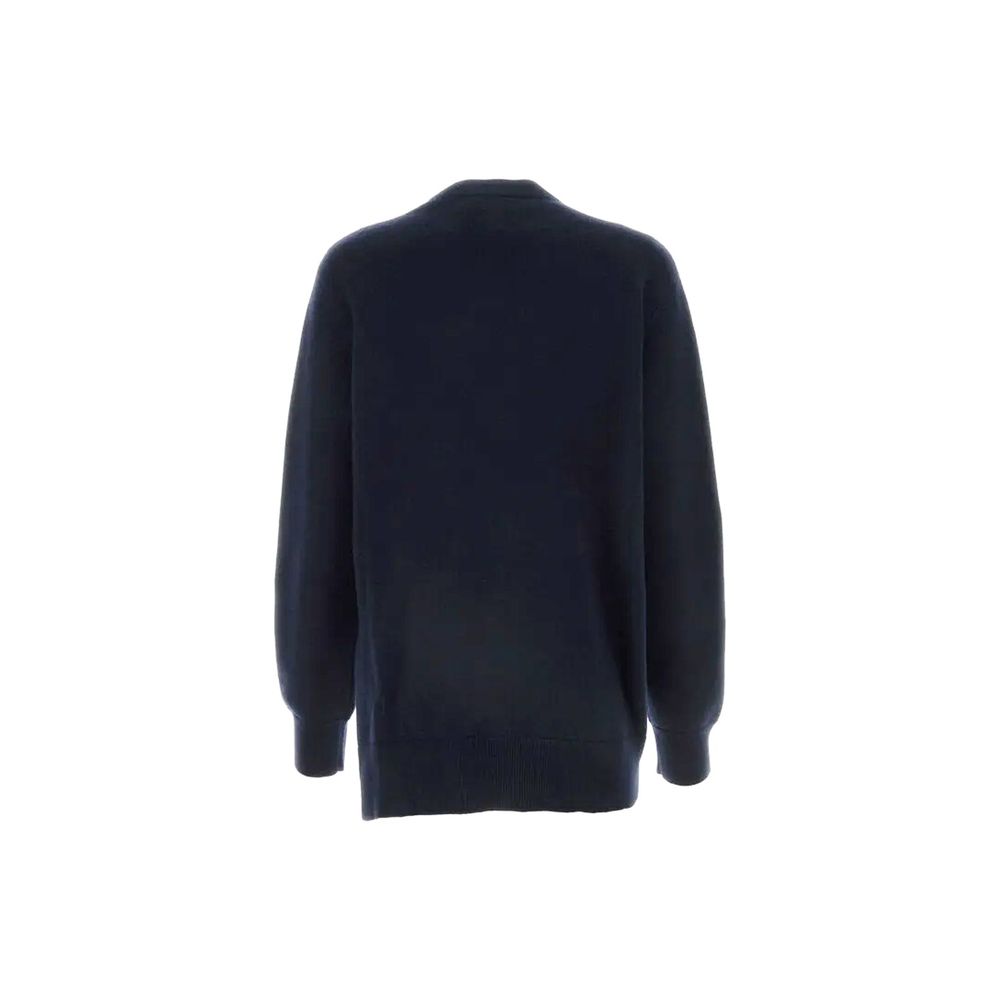 Cardigan de cashmere assimétrico da Loewe