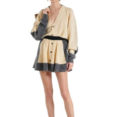 Cardigan curto de lã Loewe