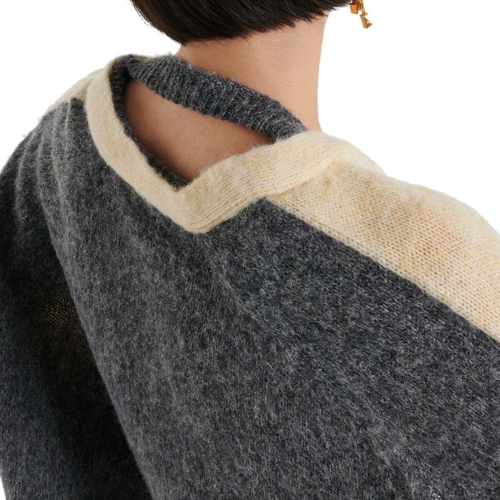 Cardigan curto de lã Loewe