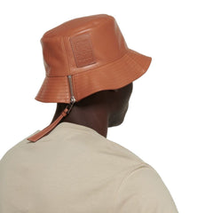 Chapéu de pescador de couro Loewe