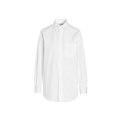 Maison Margiela Camisa longa de popeline Mison Margiela