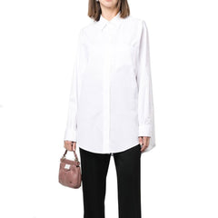 Maison Margiela Camisa longa de popeline Mison Margiela
