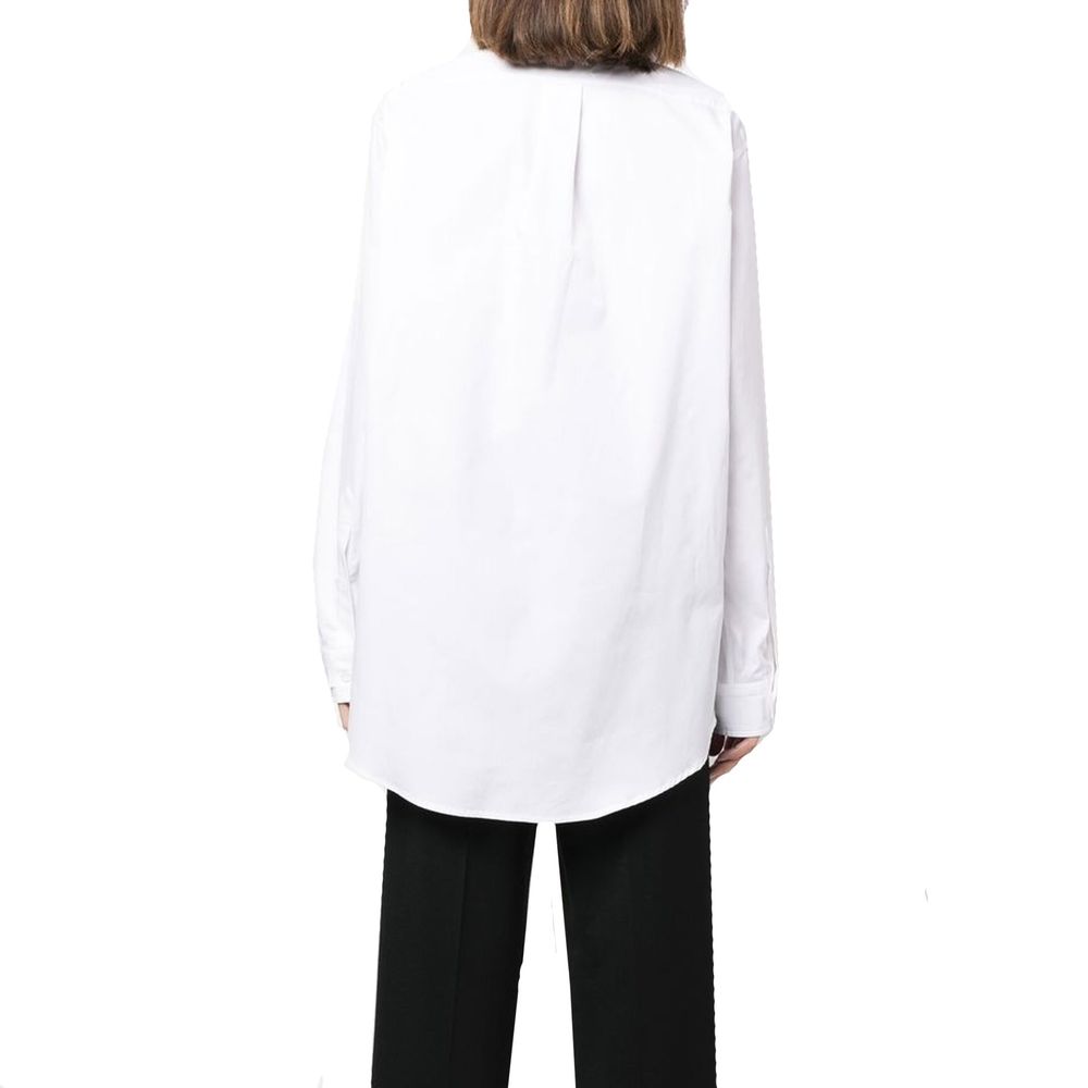 Maison Margiela Camisa longa de popeline Mison Margiela