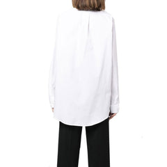 Maison Margiela Camisa longa de popeline Mison Margiela